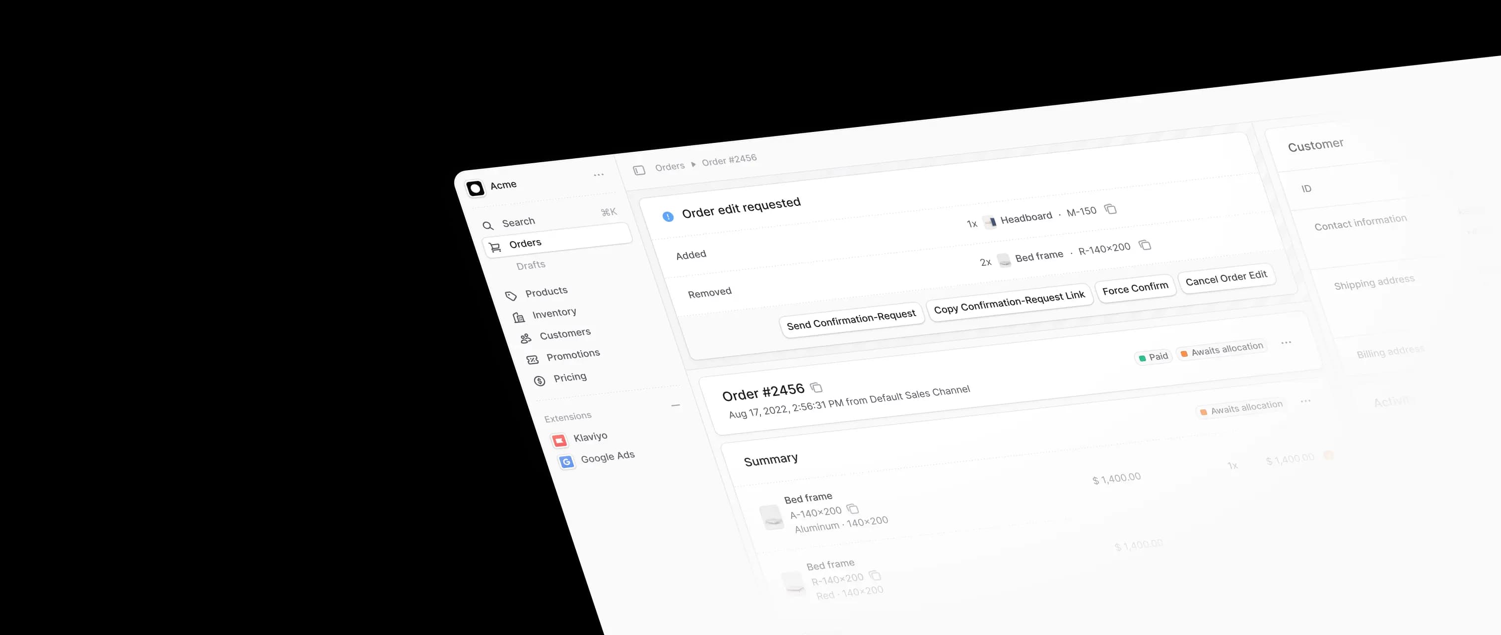 E-commerce Platform Front